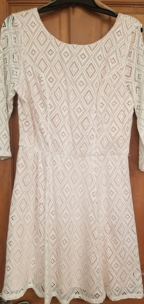 Cream dress